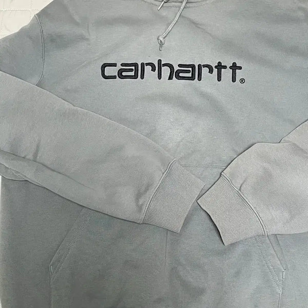 [BUNJANG] Carhartt WIP Hoodie - Grey Mint / 칼하트wip M 후드티