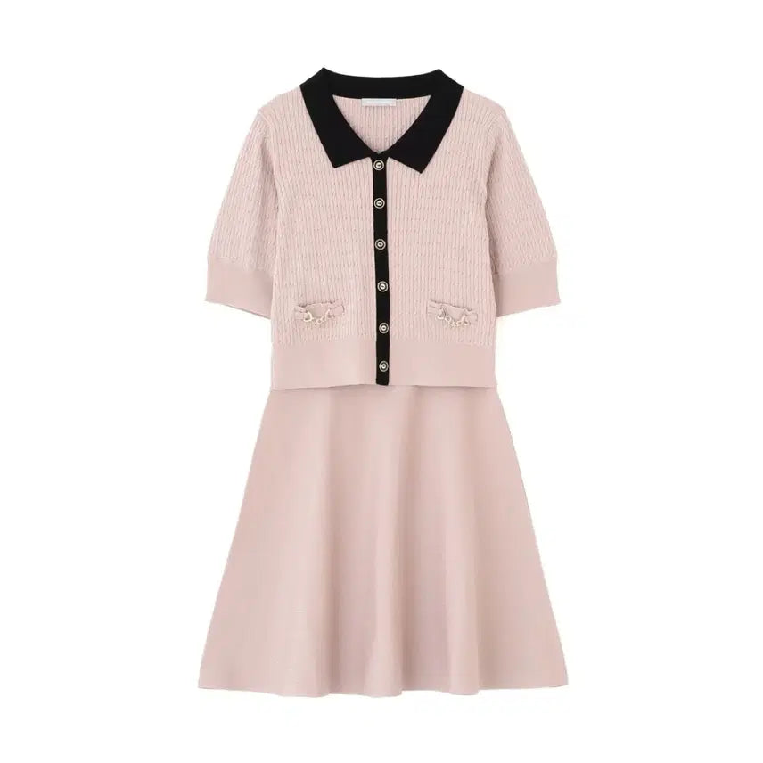[BUNJANG] JILLSTUART Navy Set-up Dress New / 일본 질바이질스튜어트 셋업 원피스 새상품