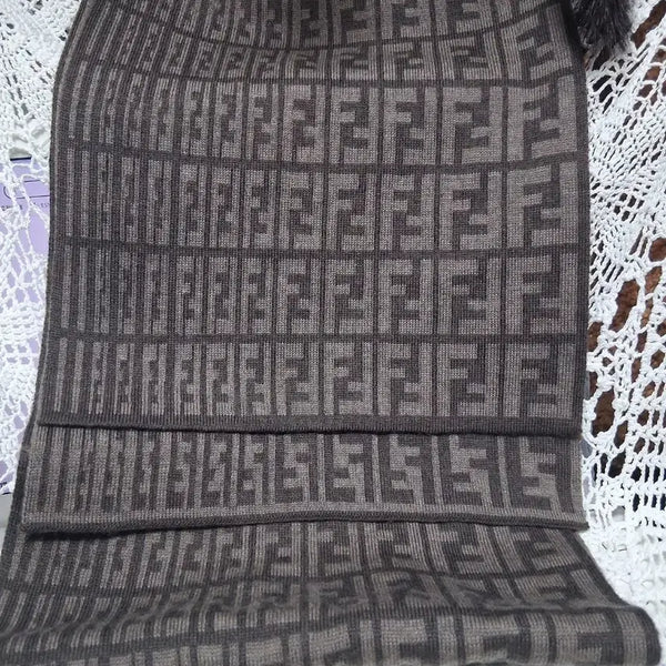 [BUNJANG] Fendi Zucca Pattern Wool Scarf / 펜디(FENDI)주카 패턴 울 머플러 정품
