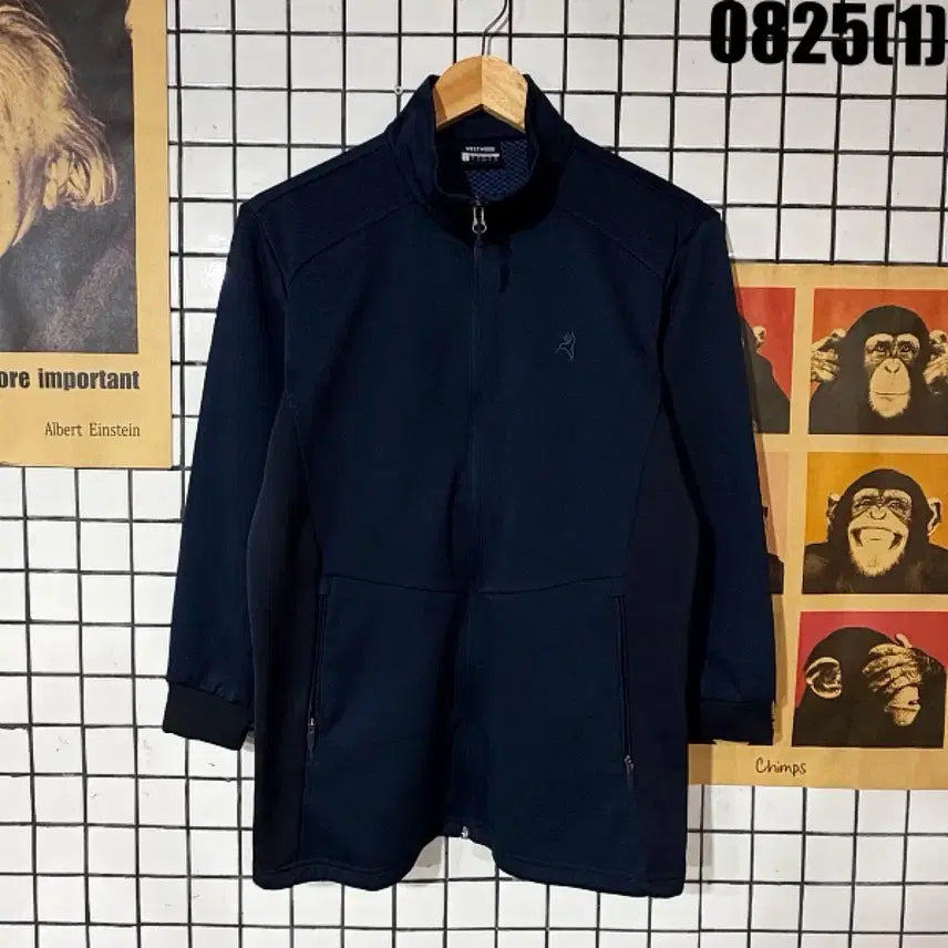 [BUNJANG] Westwood Men's Zip-Up Jacket Navy Size 95 / 웨스트우드 남성 집업 자켓 네이비 95 0825