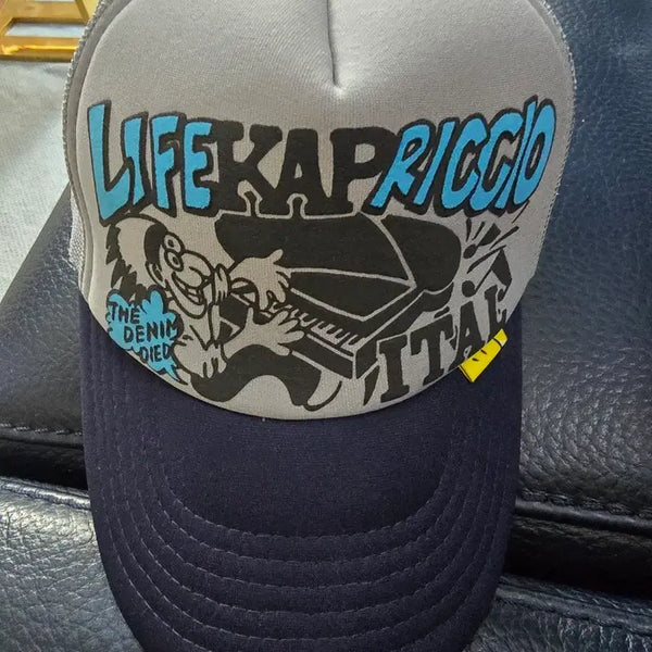 [BUNJANG] Capital Trucker Cap / 캐피탈 트러커캡