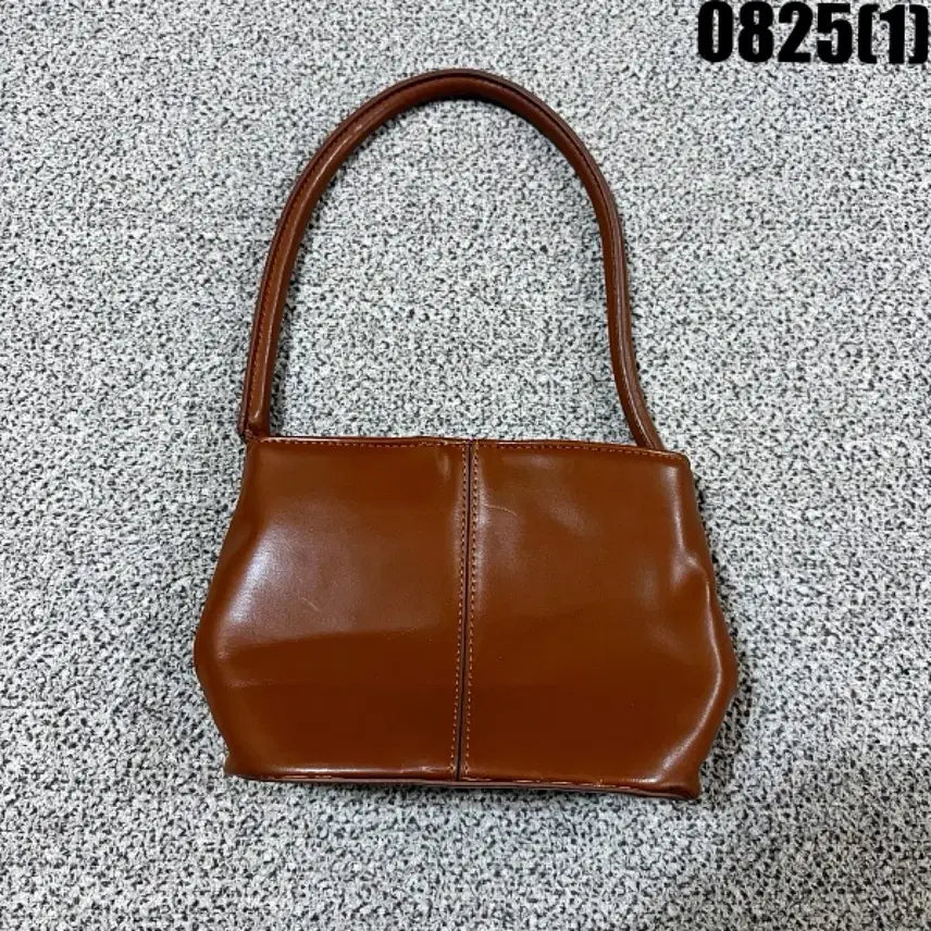 [BUNJANG] Brown Classic Shoulder Bag / 브라운 숄더백 0825