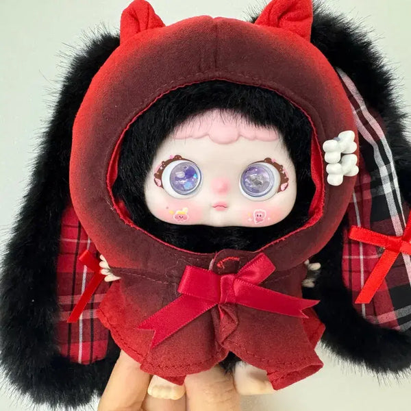 [BUNJANG] JiMoo Dark Red Cape 80 / 지이모 다크 빨강망토 80