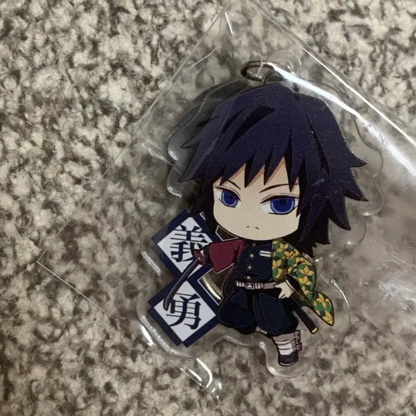 [BUNJANG] Demon Slayer Giyu Acrylic Keychain / 일본 정품 귀멸의칼날 기유 아크릴 키링 (새상품)