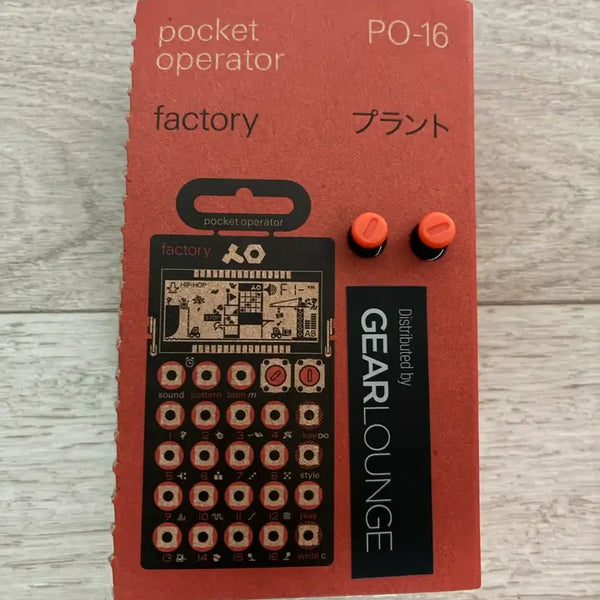 [BUNJANG] Teenage Engineering PO-16 Pocket Operator Lead Synthesizer / 틴에이지 엔지니어링 포켓 오퍼레이터(PO-16) 리드신스