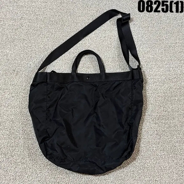 [BUNJANG] Ithingso Black Tote Shoulder Bag / 아이띵소 블랙  숄더백 0825