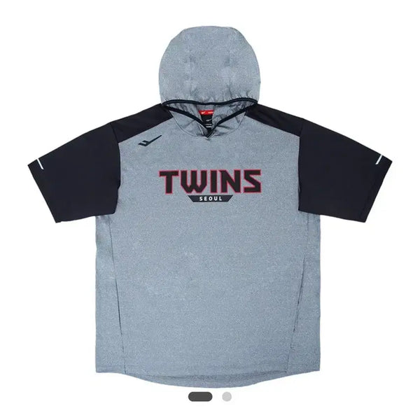 [BUNJANG] LG Twins Authentic Short-Sleeve Hoodie Size 100 / 엘지트윈스 어센틱 반팔 후드티 팝니다
