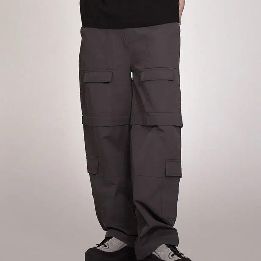 [BUNJANG] Bitter Utility Pocket Cargo Pants Charcoal M / 비터 유틸리티 포켓 카고 팬츠 차콜 M