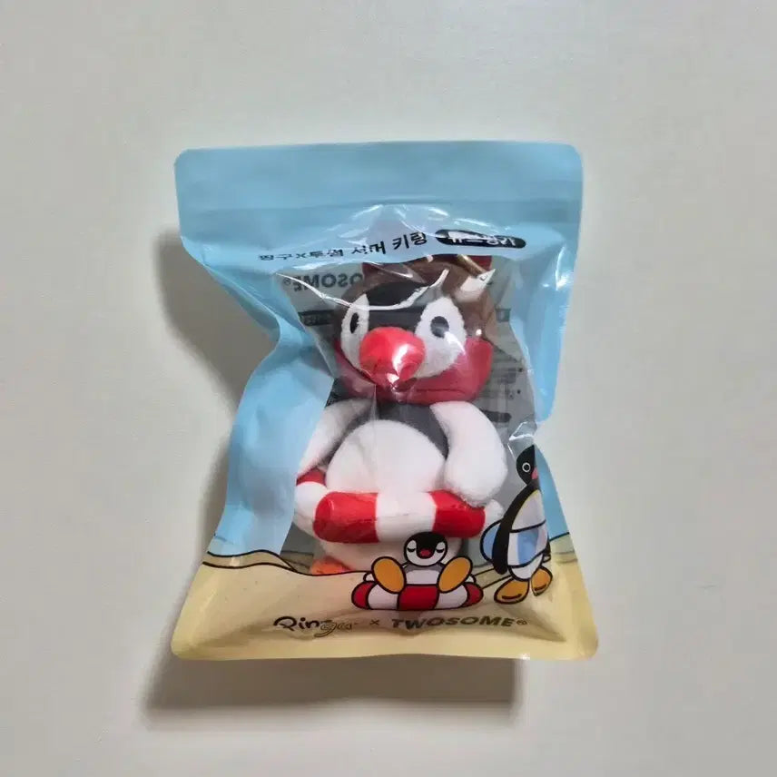 [BUNJANG] Pingu Summer Keyring (Pingu & Pingoo) / 핑구 투썸 서머 키링 (튜브 핑가)