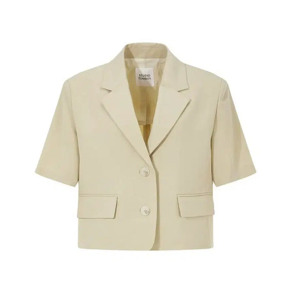 [BUNJANG] Studio Tomboy Beige Jacket / 스튜디오 톰보이 자켓 [새상품]