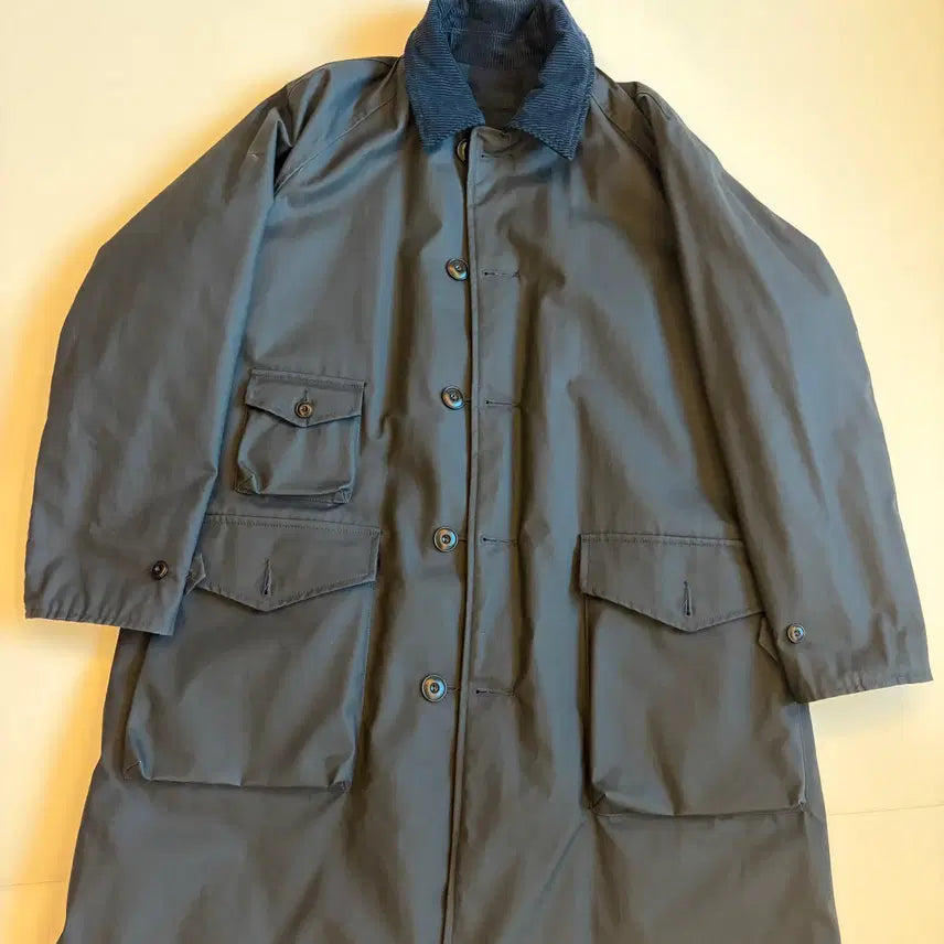 [BUNJANG] East Harbour Surplus Murray Reversible Wool Blend Coat / 이스트하버서플러스 밀리터리 50사이즈 리버서블 코트