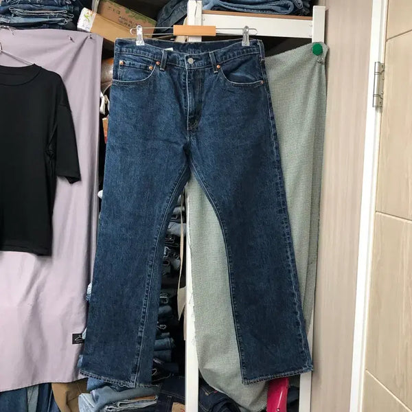 [BUNJANG] Levi's Premium 517 Deep Blue Bootcut Jeans / 리바이스 프리미엄517 딥블루 부츠컷 허리33 둘레85