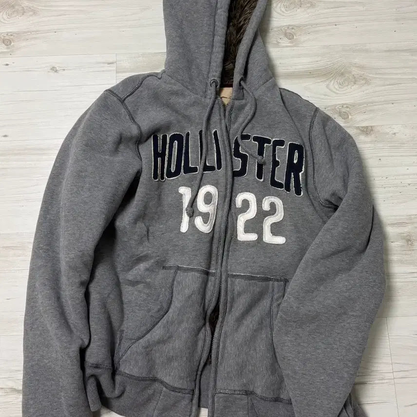 [BUNJANG] Hollister Faux Fur Lined Jacket / 홀리스터 퍼 자켓 L
