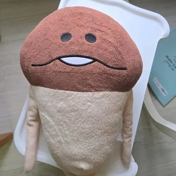 [BUNJANG] Large Nameko Mushroom Plush / 나메코 버섯 대형 인형 고전굿즈