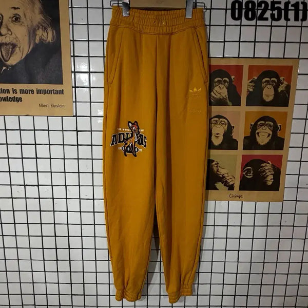 [BUNJANG] Adidas Yellow Sweatpants Jogger Pants / 아디다스 스웻팬츠 옐로우 0825
