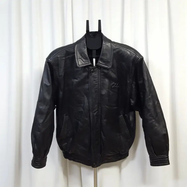 [BUNJANG] Comma Men's Genuine Leather Jacket Size 105 / 콤마 남성 양가죽 자켓 105 오일장