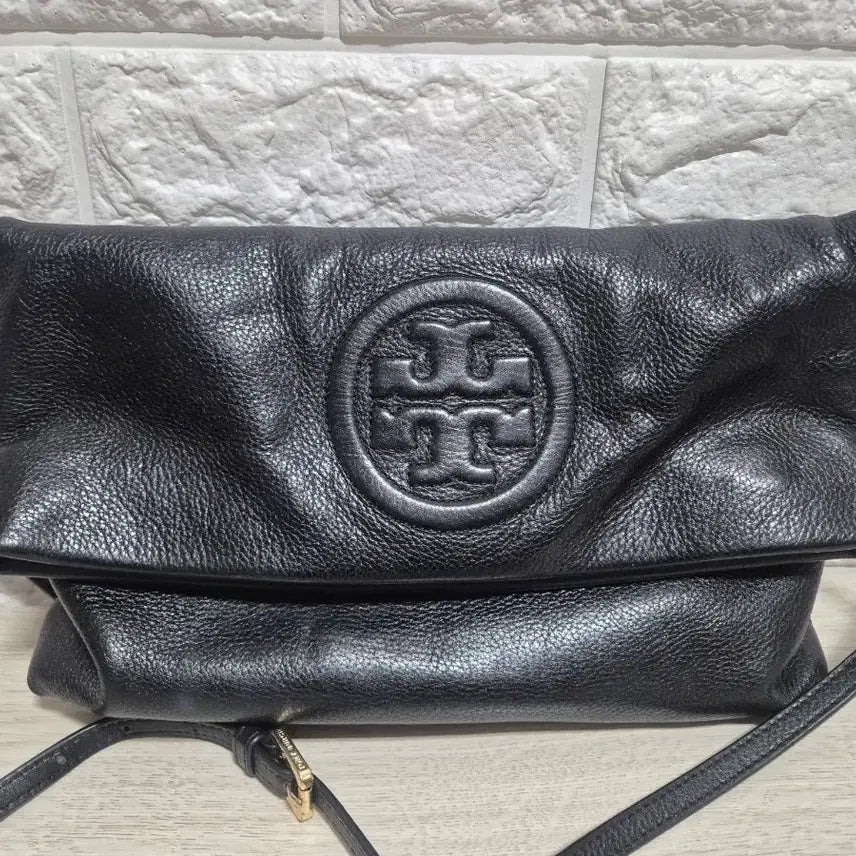 [BUNJANG] Tory Burch Leather Crossbody Bag / 토리버치