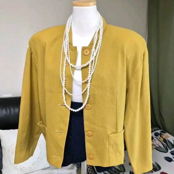 [BUNJANG] High-Quality Stylish Loose Fit Jacket / [특가] 고퀄 세련 루즈핏 자켓