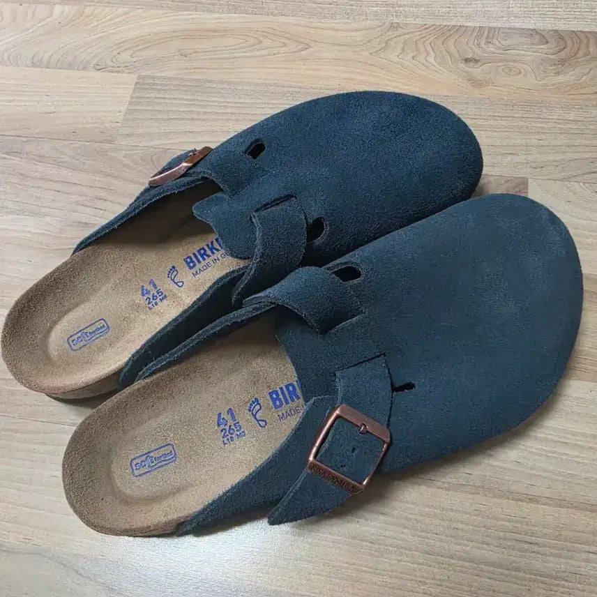 [BUNJANG] Birkenstock Boston Navy Size 41 / 버켄스탁 보스턴 네이비 41사이즈 판매합니다.