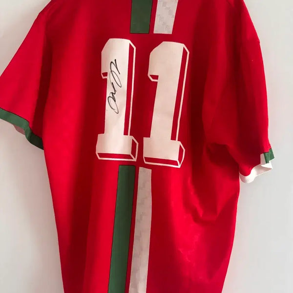 [BUNJANG] Ryan Giggs Signed Wales 1996-1998 Jersey / 96-98 웨일즈 긱스 싸인 유니폼