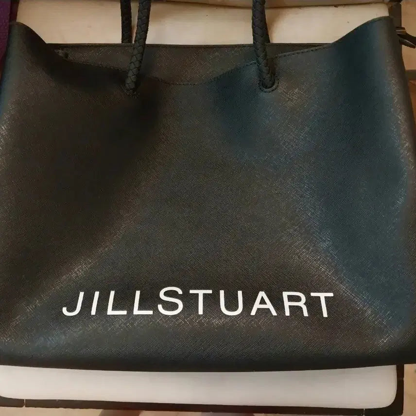 [BUNJANG] JILLSTUART Saffiano Leather Shopper Bag Large / 질스튜어트 사피아노 가죽 쇼퍼백