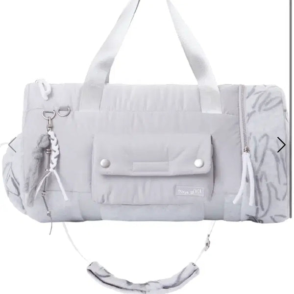 [BUNJANG] PAHISAM Heart Big Bag Light Gray / 파히섬 HEART BIG BAG_LIGHT GRAY