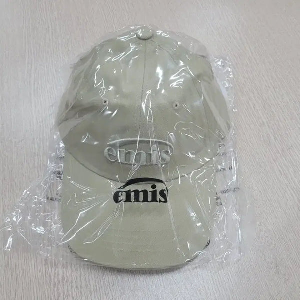 [BUNJANG] Emis Ball Cap Hat Beige / 이미스 볼캡 모자 베이지