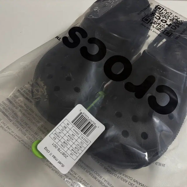 [BUNJANG] Crocs Duet Max II Clog Black / 크록스 듀엣 맥스 II 클로그 블랙