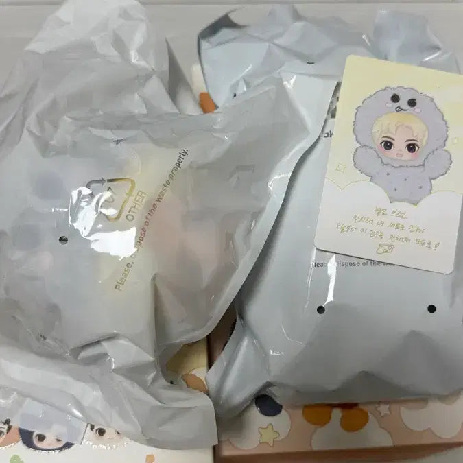 [BUNJANG] RIIZE Popmart Fluffy Yongdori Set / 라이즈 팝마트 플러피 세트 용돌이