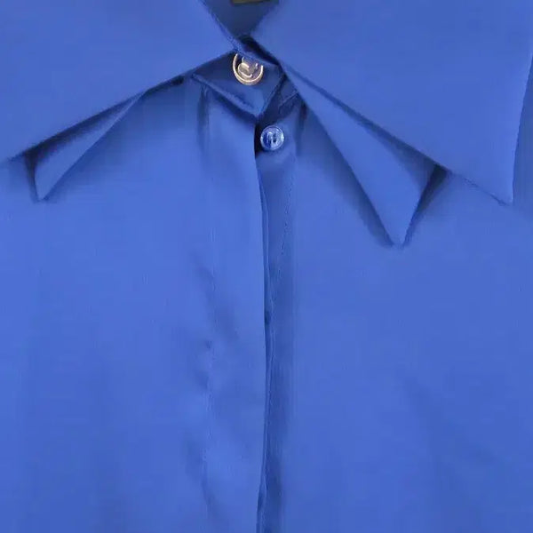 [BUNJANG] MOJO.S.PHINE Blue Button Blouse Size 66 / 모조에스핀 블라우스 66