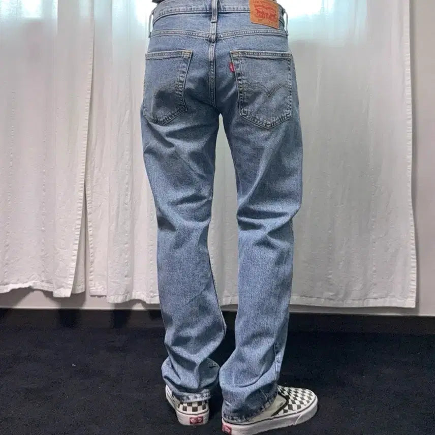 [BUNJANG] Levi's 502 Tapered Jeans Light Wash / 리바이스 502 테이퍼드 라이트워싱 청바지 30W 32L