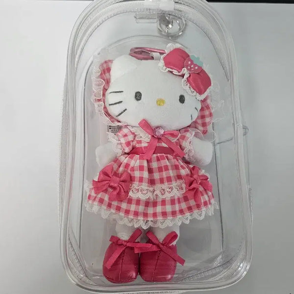 [BUNJANG] Hello Kitty Long Legs Lolita Red Style Up Plush / 헬로키티 롱다리키티 로리타 레드 스타일업