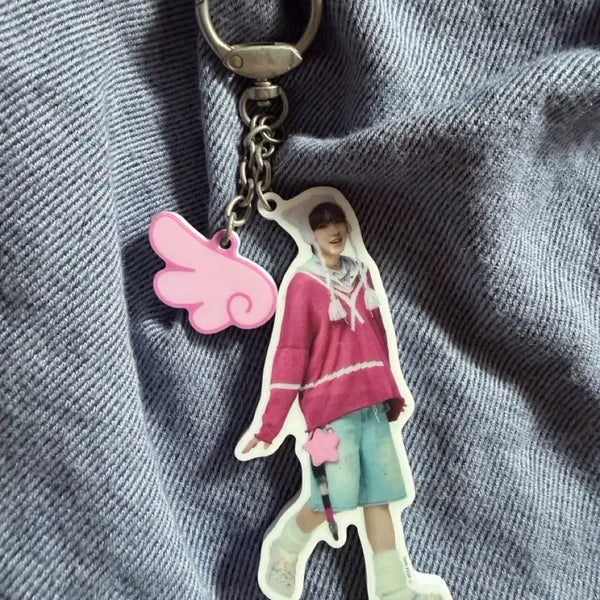 [BUNJANG] NCT WISH Sakuya Wings Keyring / 엔시티위시 사쿠야 로그인 날개키링