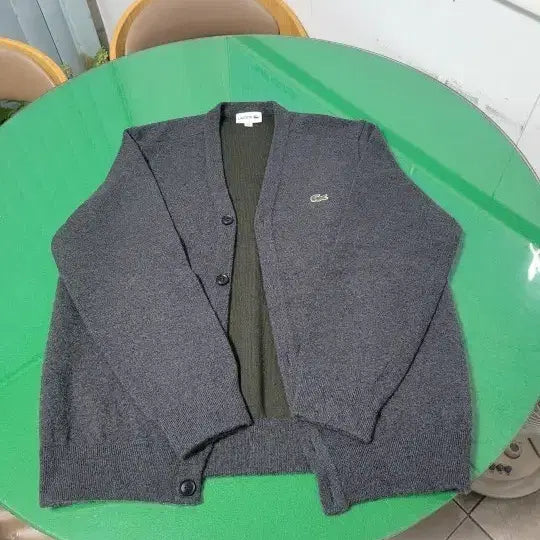 [BUNJANG] Lacoste Wool Cardigan / 라코스테 방모 가디건