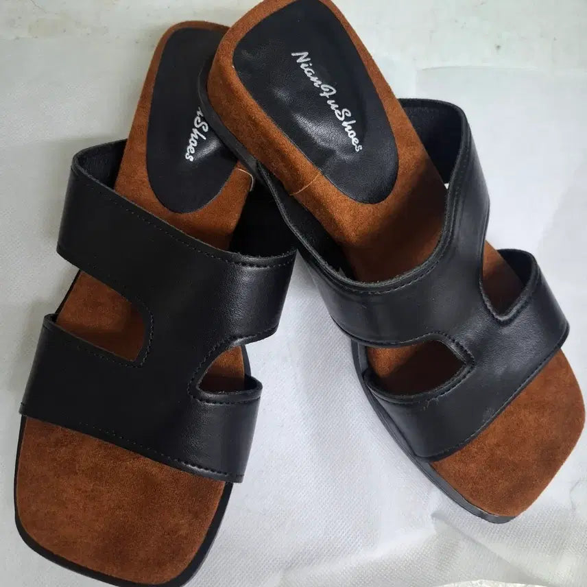 [BUNJANG] Suede Sole Slippers / 여성 슬리퍼