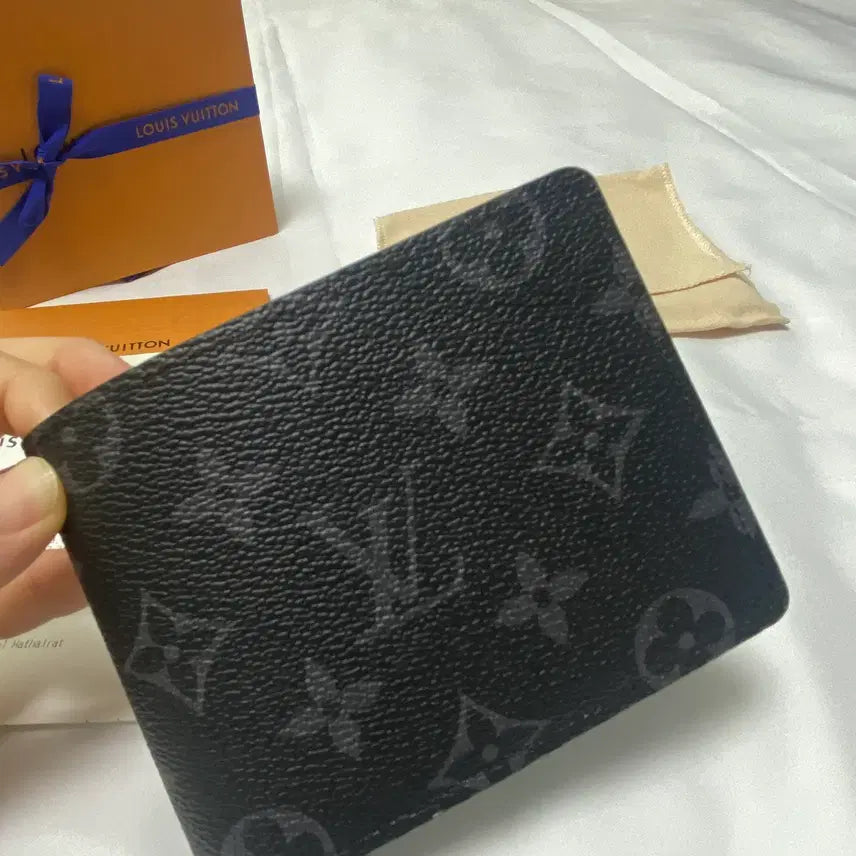 [BUNJANG] Louis Vuitton Multiple Wallet Monogram Eclipse / [새상품/정품]루이비통 멀티플 월렛 모노그램 이클립스