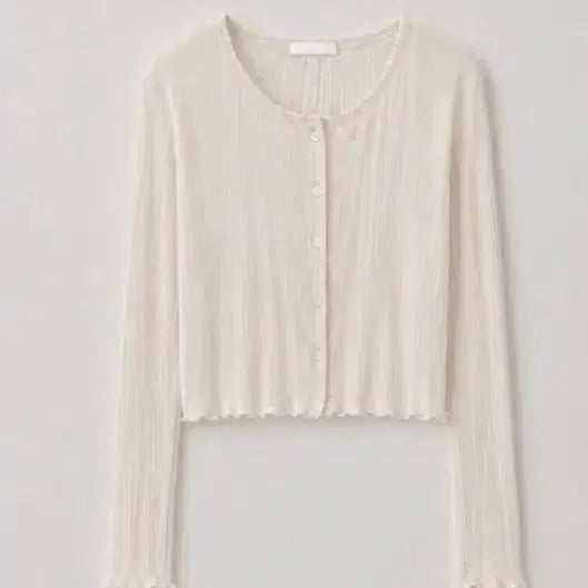 [BUNJANG] LiveHour Pleats Cardigan Ivory / 리브아워 pleats cardigan 플리츠가디건 아이보리