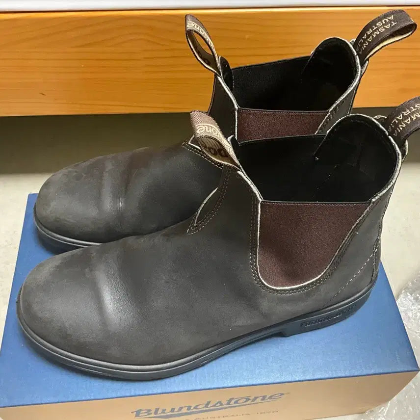 [BUNJANG] Blundstone Chelsea Boots Dark Brown AU9 / 블런드스톤 첼시 부츠 다크브라운 au9
