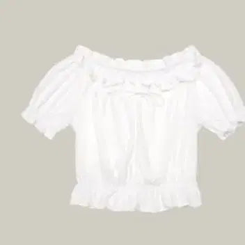 [BUNJANG] WearWeWe Peony Off-Shoulder Blouse / 웨어웨더 웨웨 peony off-shoulder blouse 피오니 오프숄더 블라우스
