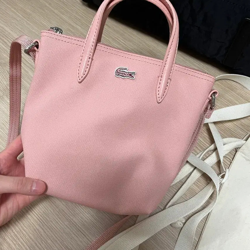 [BUNJANG] Lacoste Tote Bag Crossbody Bag / 라코스테 토트백 크로스백