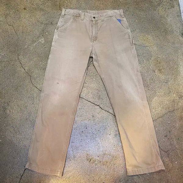 [BUNJANG] Vintage Carhartt Work Pants Beige / 미국 빈티지 칼하트 워크 팬츠 베이지