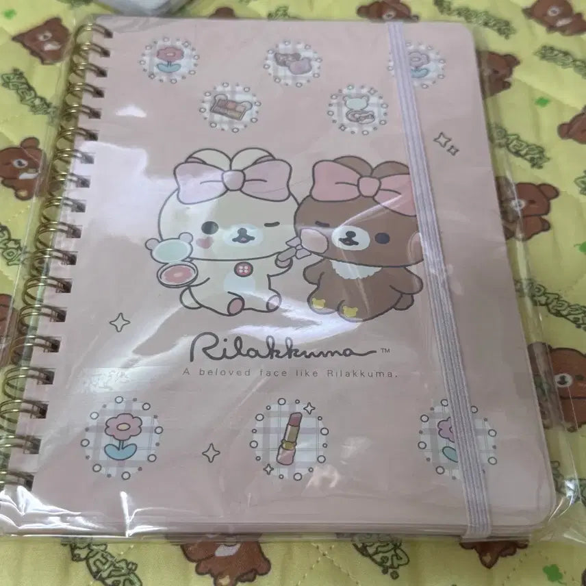 [BUNJANG] Rilakkuma Makeup Series Notebook / 문구 할인날) 리락쿠마 메어크업시리즈 노트