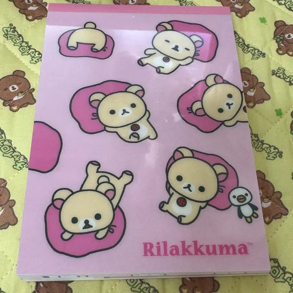 [BUNJANG] Rilakkuma New Memo Pad / 문구 할인날) 코리락쿠마 신상 메모패드