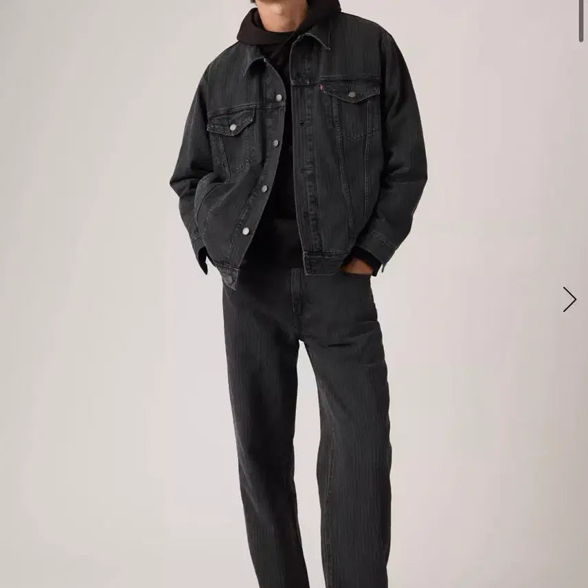 [BUNJANG] Levi's 568 Loose Straight Black Jeans 32x32 / (새상품)리바이스 568 루즈 스트레이트 32x32