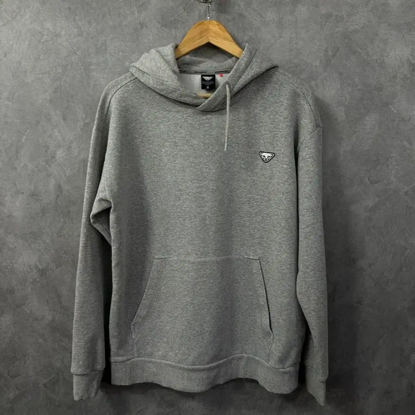[BUNJANG] Dynafit Logo Hoodie Gray M / 다이나핏 로고 그레이 후드티 M