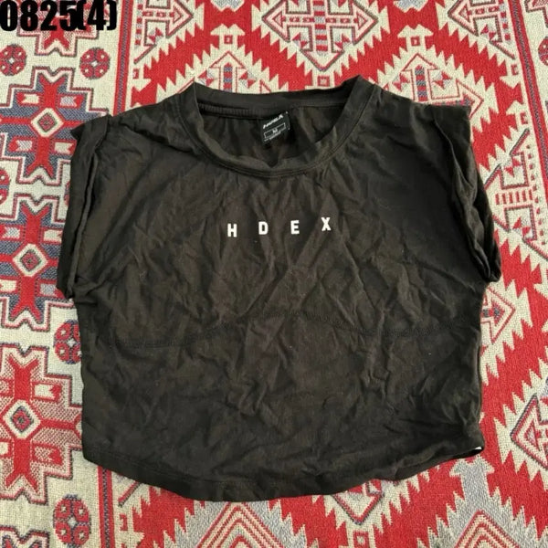 [BUNJANG] HDEX Logo T-Shirt Black / HDEX 티셔츠 블랙