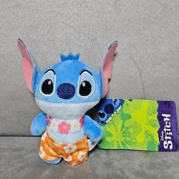 [BUNJANG] Disney Stitch Hawaiian Keyring Plush / 정품 디즈니 스티치 하와이안 키링 인형
