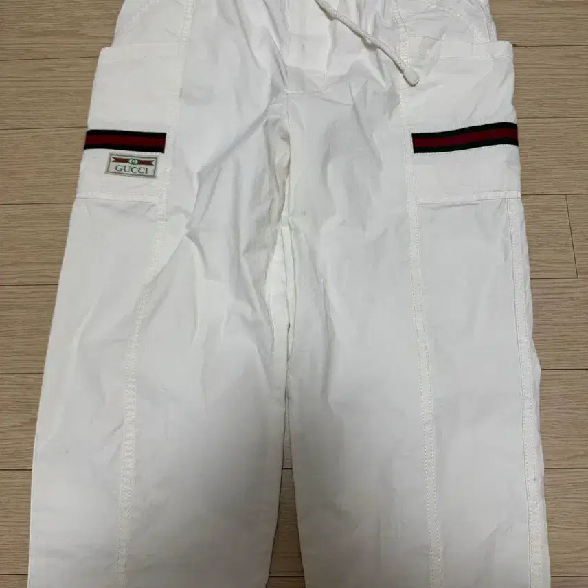 [BUNJANG] Gucci Track Pants White / 구찌 트랙 팬츠 화이트