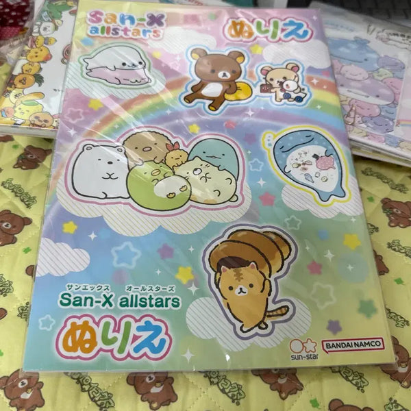 [BUNJANG] San-X Coloring Book / 문구 할인날) 산엑스 컬러링북