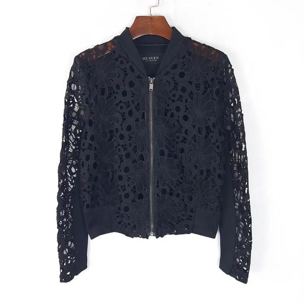 [BUNJANG] Heaven Collection Cropped Punching Zip-Up Jacket / 제평/헤븐컬렉션 크롭 펀칭 집업 자켓8